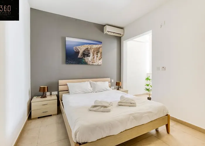 Spacious 2br, Just Off Uni & Hospital & Wifi By 360 Estates * Msida